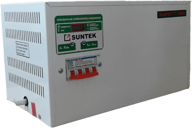 Стабилизатор Suntek ТТ 15000 НН ВА в Тольятти